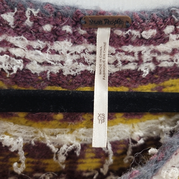 Free People Baltic Fair Isle Sweater - XS - Picture 4 of 8
